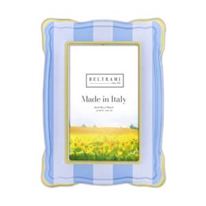 Beltrami Photo <b>Frame</b> <b>4x6</b> Silver Plated Made In Italy Decorative Picture <b>Frame</b> - Product Image 1
