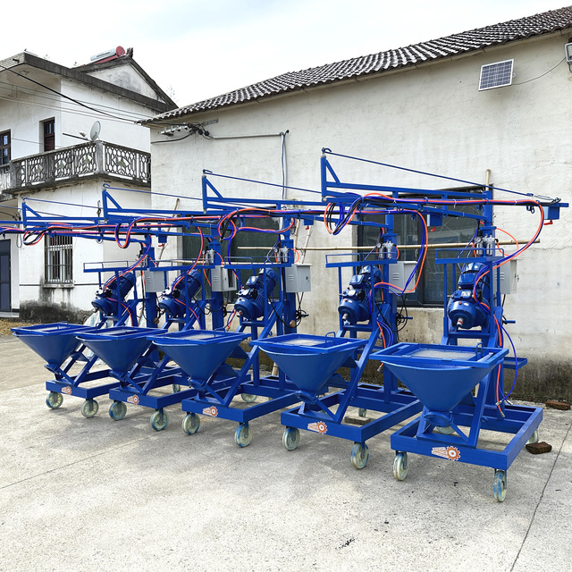 GRC Material Spraying Machine European Style Architectural Glass Spraying Machine Window Cover Mortar Spraying Machine