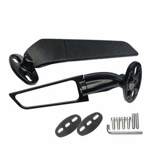 Accessoires de moto : Rétroviseurs latéraux aérodynamiques pour Kawasaki <span class=keywords><strong>Ninja</strong></span> 650 500 400 2026 ZX6R ZX10R ZX4RR ZX4R - Product Image 1