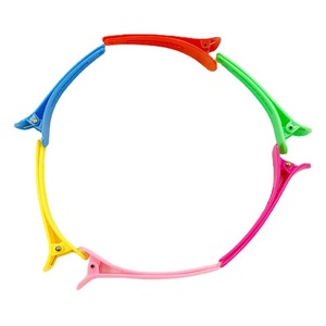 Alligator Hair Needle Boca de pescado Color Candy Curl Hair Style Sección Clips - Product Image 5