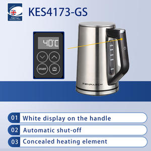Nieuw Binnen Moderne Roestvrijstalen Waterkoker Met Digitale Scherminstellingen Efficiënte Snelkookpot Voor Thuis - Product Image 3