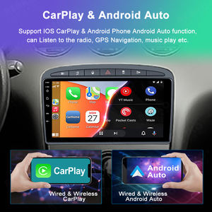 Autoradio Multimédia pour <span class=keywords><strong>Peugeot</strong></span> <span class=keywords><strong>308</strong></span> 408 2010-2016 Écran tactile IPS 9 ''8 Core 4G DSP Carplay AI Voice Support - Product Image 2