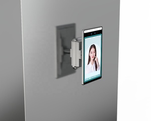 Khuôn mặt nhận dạng nhiệt thiết bị máy ảnh nhiệt nhiệt nhiệt độ cơ thể đo lường thép không gỉ 8 inch LCD an ninh kiểm soát truy cập - Product Image 2