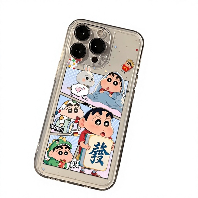 Mahjong Xiaoxin Is Suitable for Apple 16PROMAX Phone Protective case iPhone 15 New Apple 14/13/12 Transparent Soft
