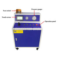 Machine d'expansion automatique à entraînement pneumatique pour tubes en acier inoxydable, cuivre et aluminium, pour le formage des extrémités de tuyaux, installation rapide