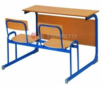 Projet de mobilier scolaire : Chaises d'école avec table d'étude, ensembles table et chaise Everpretty Indian Project