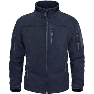 Chaqueta Polar de invierno Abrigo polar clásico con cierre de cremallera y cuello alto para mayor calidez y comodidad en climas fríos - Product Image 2