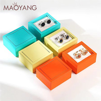 Boîte Cadeau Luxe pour Boutons de Manchette, Coque Acrylique, Intérieur Velours Perlé, Étui de Présentation pour Boutons de Manchette Homme, Boîte d'Emballage Bijoux