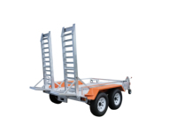 ChuangXin 2026 CXT-35 Mini-Excavatrice sur Remorque Plateau Semi-Remorque avec Capacité de 3,5 Tonnes Certifiée CE et aux Normes Australiennes