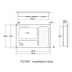 ตัวควบคุม F2100T ใช้งานง่าย เครื่องตัดที่รวดเร็วและสะดวกสบาย ตัวควบคุม F2100T แบบมีการป้องกัน - Product Image 6