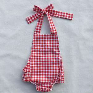 Fournisseur chinois Ali, vente en gros de vêtements pour bébés et tout-petits en coton biologique, combinaisons pour filles en solde - Product Image 2