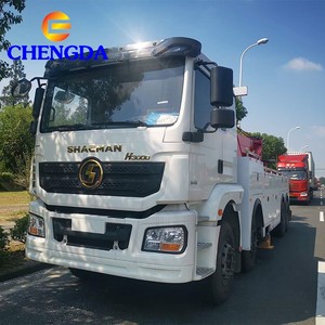 Prix usine Bonne condition Shacman utilisé chargement lourd 371 HP 12 roues Chassis20 tonnes <span class=keywords><strong>dépanneuse</strong></span> camions de remorquage à vendre - Product Image 4