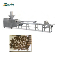 Ligne de production automatique de biscuits pour animaux de compagnie, machine d'extrusion à froid pour friandises à mâcher pour chiens, pour usine d'aliments pour animaux