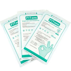 Suministro médico sin polvo médico desechable azul examen <span class=keywords><strong>guantes</strong></span> quirúrgicos de nitrilo guante de examen - Product Image 3