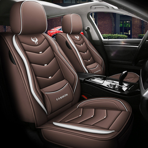 YLC Set Completo di <span class=keywords><strong>Coprisedili</strong></span> Auto in Pelle di Lusso di Alta Qualità per Tutte le Stagioni, 5, 7 o 9 Pezzi - Product Image 6