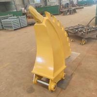 Déniveleur robuste RSBM avec dents arrière pour excavatrice