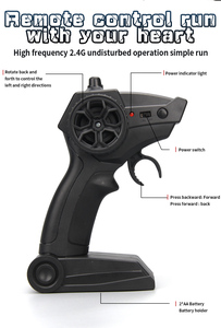 Voitures RC JJRC Q175 1:18 à grandes roues 2,4 GHz 2WD, <span class=keywords><strong>Monster</strong></span> <span class=keywords><strong>Truck</strong></span> tout-terrain, vitesse élevée 20 km/h, voiture de course RC - Product Image 4