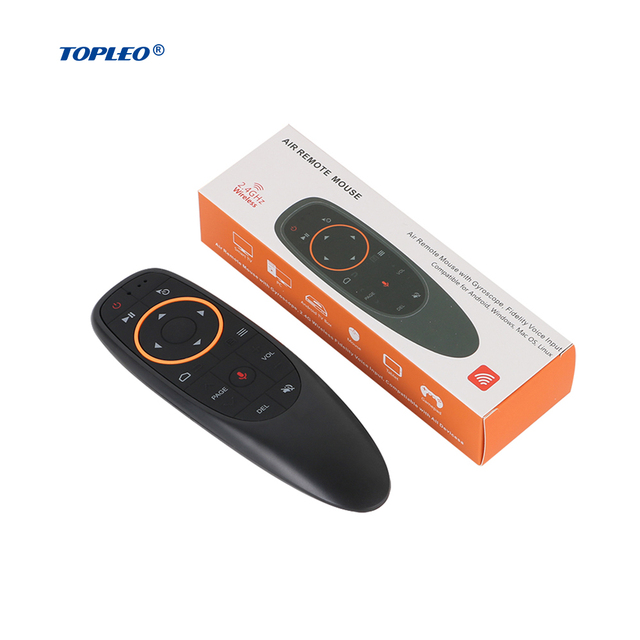 Topleo Smart Tv Remote Control Android Tv Box Air Mouse G10s Mini Keyboard Abs Wireless Ir Universal Tv Remote Control
