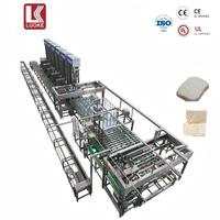 Ligne d'assemblage intelligente, efficace et à haute productivité contrôlée par PLC pour la production automatique à grande échelle de tofu coulé en pâte