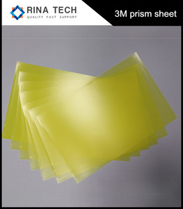 Prism <b>Sheet</b> Film PET <b>Material</b> Perfectly-aligned Customize 135/90/45/0 Angles for Bathroom Vanity Lighting by Rina Tech - Product Image 2