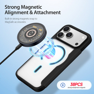 เคสหนัง PU แบบพับได้พร้อมช่องใส่บัตรและแม่เหล็กสำหรับ <span class=keywords><strong>iPhone</strong></span> 17 Pro - Product Image 3