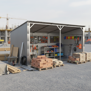 <span class=keywords><strong>Abri</strong></span> métallique pour bétail LS1912-H317, grange extérieure, <span class=keywords><strong>abri</strong></span> pour chevaux et moutons, <span class=keywords><strong>abri</strong></span> pour vélos, garage pour vélos, résistant aux intempéries - Product Image 2