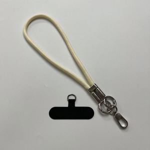 Women's DIY Adjustable Woven Phone <b>Lanyard</b> Outdoor Anti-Lost Mobile Wristband with Carabiner Keychain Safe and Eco-Friendly - Product Image 4