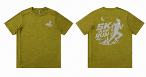 Camiseta reflectante para correr con logo personalizado, de secado rápido, con estampado reflectante para eventos nocturnos. - Product Image 2