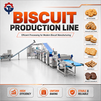 Ligne de production automatique de biscuits / Ligne de fabrication de biscuits entièrement automatique