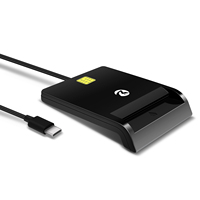 Lector de Tarjetas Inteligentes Tipo C ZOWEETEK, Lector/Escritor ISO 7816, Lector de Tarjetas con Chip para Móviles, Cajeros Automáticos, Bancos, Tarjetas de Crédito, Pagos para Teléfono