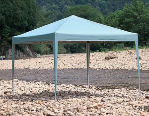 Grande tente extérieure à quatre pattes Parasol pliant télescopique automatique en aluminium à quatre coins pour le stationnement <span class=keywords><strong>Abri</strong></span> contre la pluie - Product Image 4