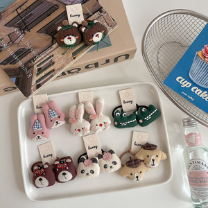 Nuevas diademas acolchadas <span class=keywords><strong>de</strong></span> algodón con diseño <span class=keywords><strong>de</strong></span> animales para niñas en principios <span class=keywords><strong>de</strong></span> otoño, accesorios infantiles <span class=keywords><strong>de</strong></span> panda, lindas diademas <span class=keywords><strong>de</strong></span> conejo para bebés - Product Image 1