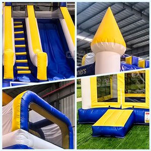Castillo Inflable Comercial Personalizado Moon Walk para Adultos con Tobogán y Piscina de Pelotas - Product Image 6