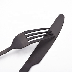 Wholesale Heavy Duty Stainless Steel Flatware Utensils Cutlery Set Silverware Including Knife <b>Fork</b> and Spoon - Product Image 4