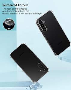 <span class=keywords><strong>Coque</strong></span> <span class=keywords><strong>de</strong></span> téléphone <span class=keywords><strong>de</strong></span> <span class=keywords><strong>protection</strong></span> en TPU souple pour Samsung <span class=keywords><strong>Galaxy</strong></span> S24 FE 5G Absorption flexible des chocs <span class=keywords><strong>Coque</strong></span> <span class=keywords><strong>de</strong></span> téléphone antichoc - Product Image 5