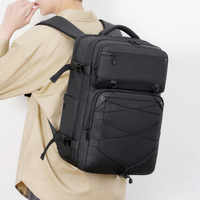 Sac à dos pour ordinateur portable de qualité supérieure, durable, imperméable, en tissu Oxford, avec port USB, extensible, grande capacité, pour les voyages, en polyester, respectueux de l'environnement