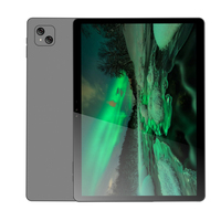 Tablette PC Veidoo Android 12 Go avec processeur Mtk6769 Octa-Core 2 GHz, stockage 256 Go, coque entièrement métallique, batterie longue durée 10000 mAh