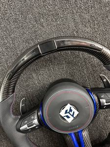 Volante LED de Fibra de Carbono Personalizado para <span class=keywords><strong>BMW</strong></span> G20 G30 G21 G22 G23 Serie 3 <span class=keywords><strong>320i</strong></span> 325i 330i 2019 2020 2023 - Product Image 3