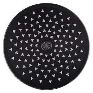 Pommeau de douche portable rond à pression, jet de bulles, pluie, durable, accessoire de salle de bain - Product Image 4