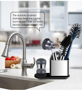 Masthome New Stainless Steel Tidy Sink Organizer <strong>Kitchen</strong> Sink <strong>Caddy</strong> - Product Image 6