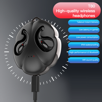 Nouveaux écouteurs TWS sans fil à réduction de bruit, non intra-auriculaires, pour le sommeil, casque Bluetooth sport, autonomie ultra-longue