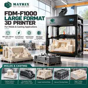 Impresora 3D Industrial FDM-600PRO Nueva para Producción de Bajo Volumen, Piezas Funcionales Personalizadas, Fabricación de Pequeños Lotes, Nivelación Automática - Product Image 1