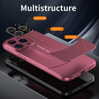 Casing HP Matte PC Desain Mobil Sport Terlaris untuk iPhone 16 Pro Max