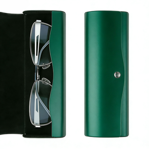 Étui à lunettes en aluminium OEM avec doublure en velours pour lunettes de soleil, rangement portable - Product Image 5