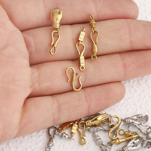 Colgante de acero inoxidable con forma de mano de Buda en S para hacer joyas DIY, formas mixtas H1696 - Product Image 2