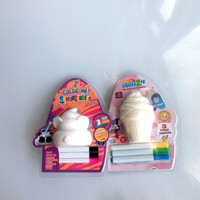 Kit de fabrication de squishy, squishy à faire soi-même à croissance lente, peignez vos propres squishy pour des cadeaux d'anniversaire