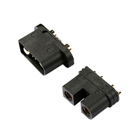 Connecteur de montage sur panneau anti-étincelle à courant élevé QS9-S | Prise d'alimentation de batterie mâle femelle 160A-220A QS9 pour Drone RC EV