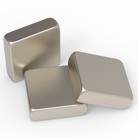 Magnet Neodymium blok N52, Magnet industri persegi panjang kuat dengan layanan pemrosesan N52 komposit Ndfeb