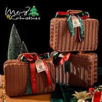 Coffret Cadeau de Noël Personnalisé avec Logo, Panier de Fêtes, Boîte en Gros pour Femmes, Petite Amie, Cadeaux de Fête, Cadeaux de Noël