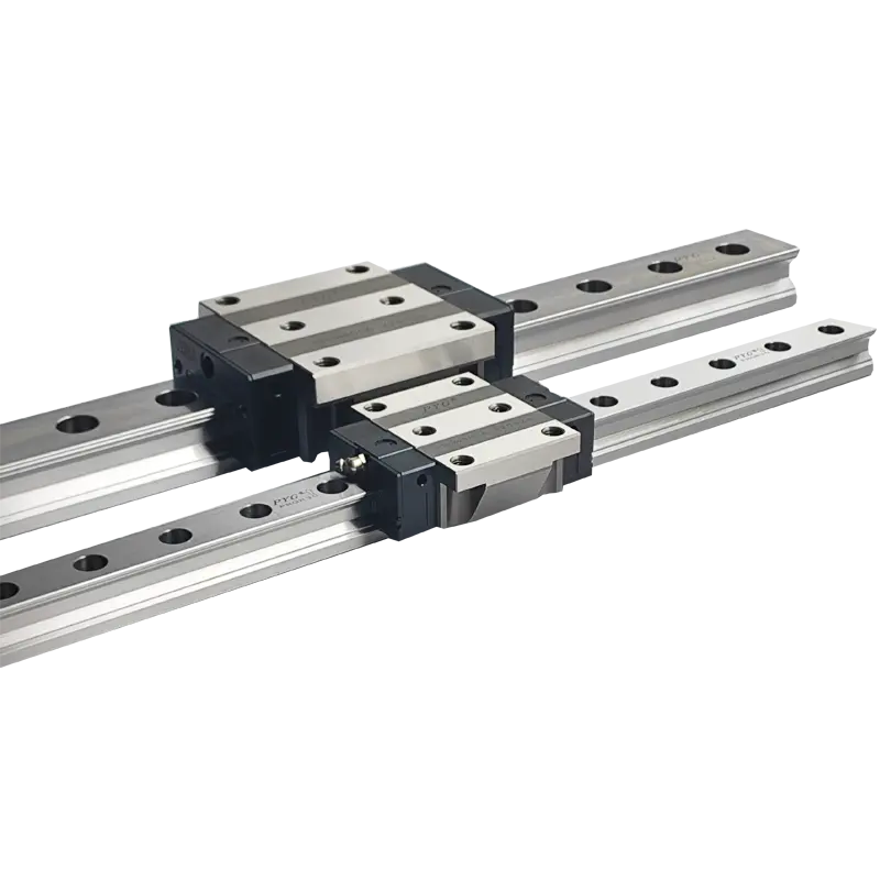 قضبان إرشاد خطية للماكينات عالية الجودة PRG55 مم بقفل خطي مع مسمار كروي قضبان إرشاد خطية cnc لماكينات cnc